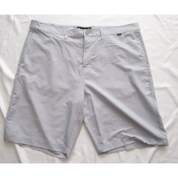 Men Travis Mathew Polyester Stripe Golf Shorts Sz 40 (MP224) - Picture 1 of 8